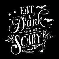 Eat, Drinnk and be Scary | Humanitarian Aid - design