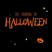 My Gender is Halloween - design