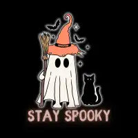 Stay Spooky Ghost | Help Animals T-Shirt - design