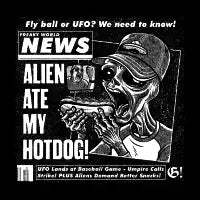 FNW: ALIEN ATE MY HOTDOG - design