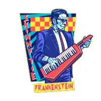 Skinny Tie Frankenstein - design