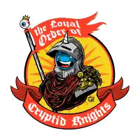 The loyal order of Cryptid Knights - design
