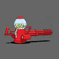 Gumball Machine Gun - design