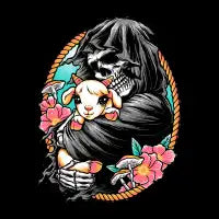 Death Embracing Life - design