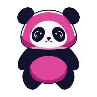 Pink panda - design