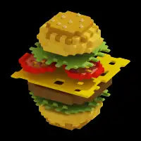 Toy burger - design
