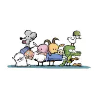 Pearls Characters - White - design