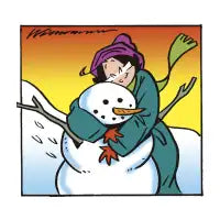 Rose and Snowman - design
