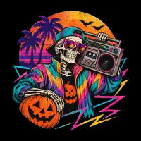 80s Halloween - design