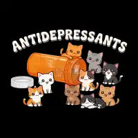 Antidepressants- cats - design