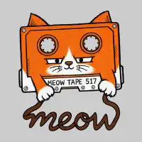 CATsette Tape T-Shirt - design