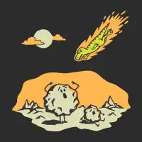 Dinosaur Meteor - design