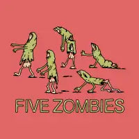 FIVE ZOMBIES - design