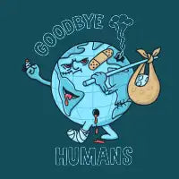 goodbye humans - design