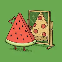 WATERMELON OR PIZZA - design