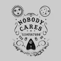 NOBODY CARES - design