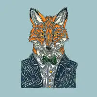 DAPPER FOX - design