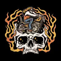 SKULL RIDER - design