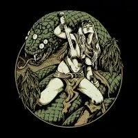SNAKE WARRIOR - design