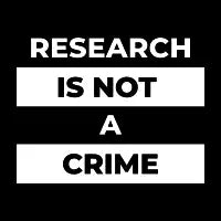 research is not  a crime Skateboard - design