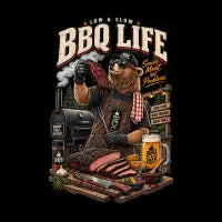 bear bbq life - design