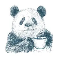 coffee panda - design