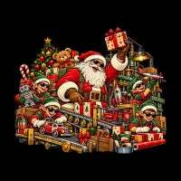 Santa Needs a Break - design