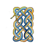Blue Ribbon Eel T-Shirt - design