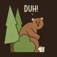 Bear In The Woods - design