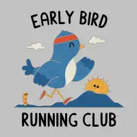 Early Bird Running Club - design