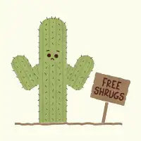 Free Shrugs - design