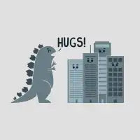 Monster Hugs T-Shirt - design