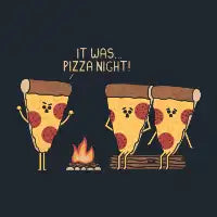 Pizza Night T-Shirt - design