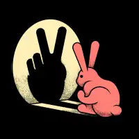 Peaceful Rabbit - design