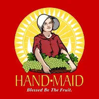 Handmaid Raisins - design