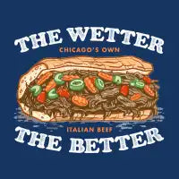 The Wetter The Better T-Shirt - design