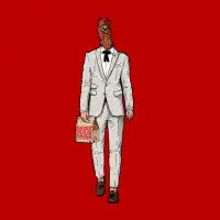 Chicken-man - design