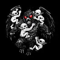 Mothman fights the Kentucky Goblins - design