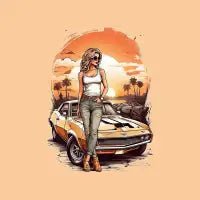 in the sunset - design