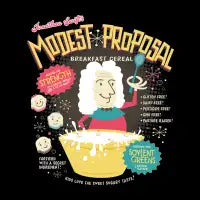 A Modest Proposal Cereal - design