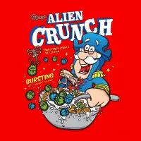 Alien Crunch Cereal - design