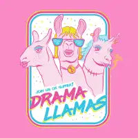 Drama Llamas - design