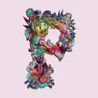 P- Letter - design