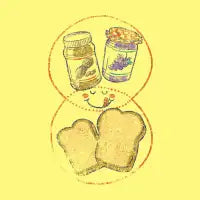 The Venn of PB&J - design