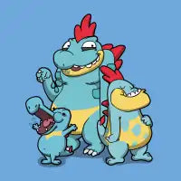 Cavemen Crocodiles - design