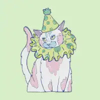 Clown Cat - design