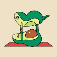 Acroyoga Avocado - design