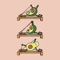 Avocado Pilates - design