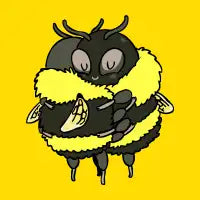 Bee hugs - design