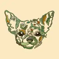 Botanical Chihuahua - design
